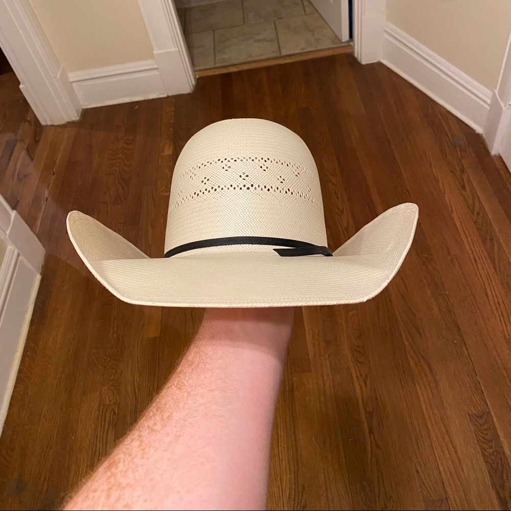 American Hat Company straw cowboy hat